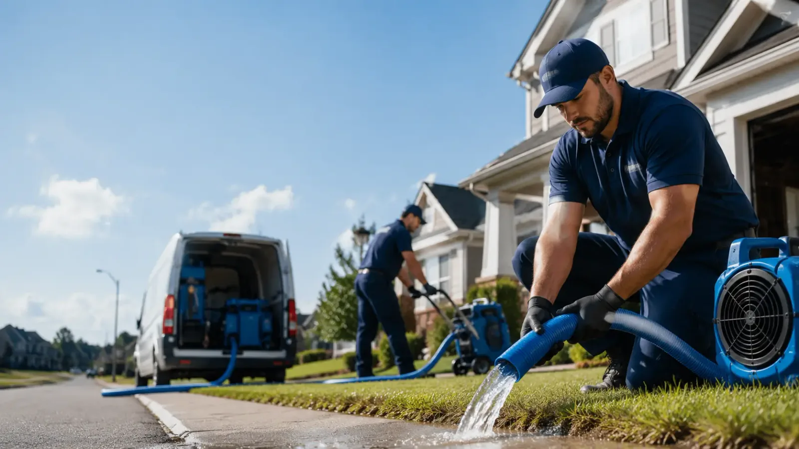 Flood Damage Restoration in Mustang, OK